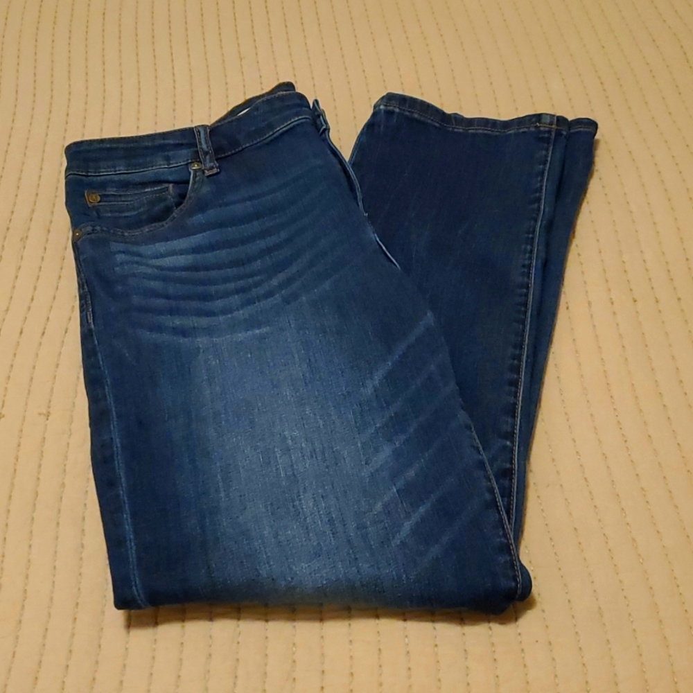 Kut from the Kloth Catherine Boyfriend Size 10 Blue Jeans